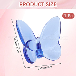 Decoraciones de exhibición de mariposas de vidrio&nbsp;AJEW-WH20019-14E