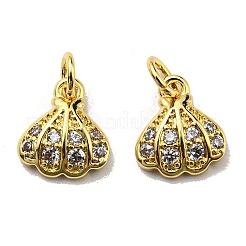 Cremagliera in ottone placcatura fascino zirconi&nbsp;KK-D026-25G