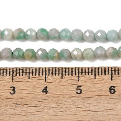 Natürliche Smaragdperlenstränge&nbsp;G-A026-A01-3mm-01
