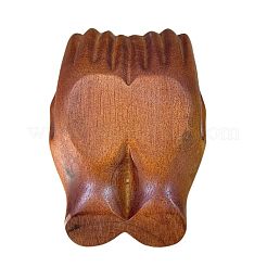 Buddha-Handdisplay-Dekorationen aus Holz&nbsp;AJEW-WH0304-38