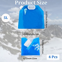 Sacca idrica in plastica per esterni&nbsp;AJEW-CN0006-39B