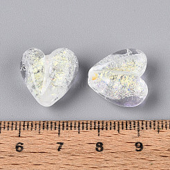 Handgefertigte Stränge aus Folien-Bunte Malereiperlen&nbsp;FOIL-T008-08B