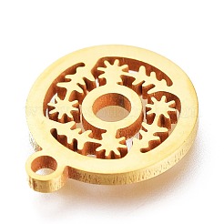 Placcatura ionica (ip) ciondoli in acciaio inossidabile 304&nbsp;STAS-A047-13G