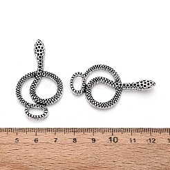 Tibetischer stil Aluminium Anhänger & Charms&nbsp;TIBE-N016-04AS