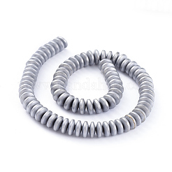 Galvanisieren unmagnetische synthetischen Hämatit heishi Perlen Stränge&nbsp;G-M007-20C