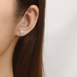 Anlaufgeschützte Ohrstecker aus 304 Edelstahl für Damen&nbsp;FU7169-2