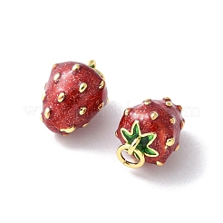 Ciondoli smaltato in ottone&nbsp;X-KK-A252-38G-02