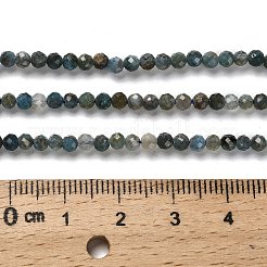 Chapelets de perles en apatite naturelle&nbsp;G-RM2025-A18-3mm-A