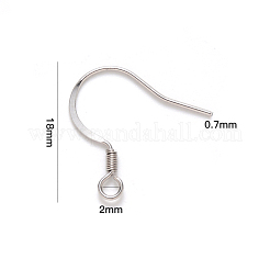 Ganci per orecchini francesi in acciaio inossidabile 304 anti-appannamento&nbsp;STAS-S111-006
