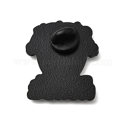 Emaille-Anstecknadeln mit Zahnmotiv&nbsp;JEWB-E043-02EB-03
