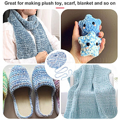 2 madeja de hilo de poliéster para tejer y crochet&nbsp;OCOR-TA0003-09B