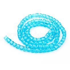Chapelets de perles en verre&nbsp;GLAA-R041-4x4mm-M