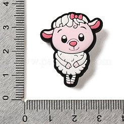 Perline di silicone a forma di animale dei cartoni animati&nbsp;SIL-S007-01E