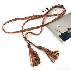 Ceinture à chaîne en simili cuir&nbsp;AJEW-WH20007-70