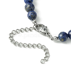 Lapis naturelles bracelets de perles lazuli&nbsp;BJEW-JB09886-01