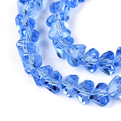 Chapelets de perles en verre transparente  &nbsp;X-GLAA-N018-4mm-11
