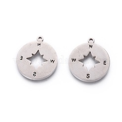 Pendentifs en acier inoxydable 201 anti-ternissement&nbsp;STAS-F231-047P
