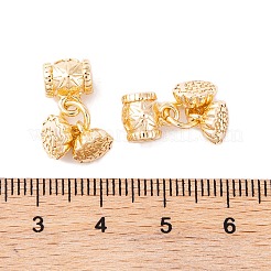 Pendentifs en laiton&nbsp;KK-S376-12G