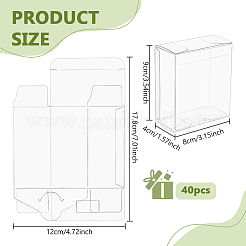 Faltbare Verpackungsboxen aus Haustierplastik&nbsp;LS-CON-WH0125-04B