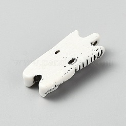 Grandes colgantes de resina opaca de estilo tribal&nbsp;RESI-WH0038-81E-02