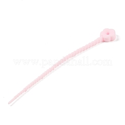 Bridas de silicona con forma de flor&nbsp;AJEW-C034-01