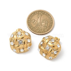 Orecchini ovali in acciaio inossidabile 304&nbsp;EJEW-B108-09G