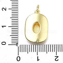 Ciondoli smaltato in ottone&nbsp;KK-K400-20G-01