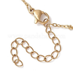 Collane con catena satellitare in acciaio inossidabile 304 per donna&nbsp;NJEW-JN05557