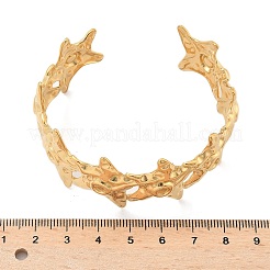 304 Edelstahl-Armreife für Damen&nbsp;AJEW-P127-12G