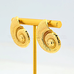 Muschelohrstecker aus Messing&nbsp;PK9065
