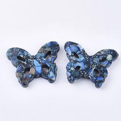Synthetische Goldlinie Regalit / imperialer Jaspis / Seesediment Jaspis Anhänger&nbsp;G-S329-083A