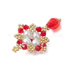 Saatperlen Perlen Charms&nbsp;PALLOY-MZ00362-01