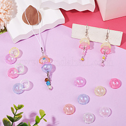 3 jeu de perles acryliques transparentes et lumineuses&nbsp;OACR-TA0003-47