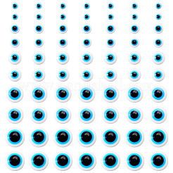 150 Stück 5 Stile halbrunde Puppenaugen-Cabochons aus Kunstharz&nbsp;FIND-TA0005-86