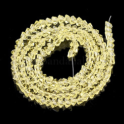 Chapelets de perles en verre transparente  &nbsp;GLAA-S178-01D