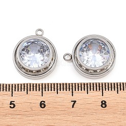 Pendentifs en strass en acier inoxydable 304&nbsp;STAS-Z203-01P-01
