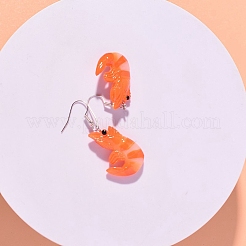 Orecchini pendenti modello alimentare in resina&nbsp;PW-WG579D2-01