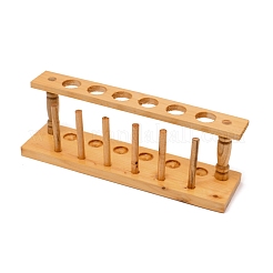 Présentoirs en bois pour tubes à essai&nbsp;ODIS-WH0010-39