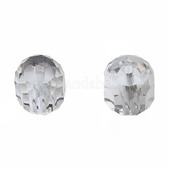 Perles en verre transparentes&nbsp;EGLA-N002-49-A03