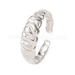 Offene Manschettenringe aus Edelstahl 304&nbsp;RJEW-P191-15P