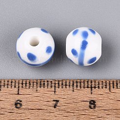 Perles en porcelaine manuelles&nbsp;PORC-N012-12E