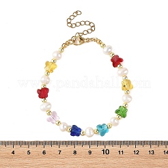 Armbänder aus Glas-Schmetterling&nbsp;BJEW-JB14175
