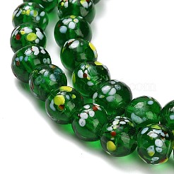 Handgemachte Murano Glas Perlen Stränge&nbsp;LAMP-H071-01C-02