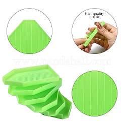 Pfeilförmige Tablettplatte aus Kunststoff für Diamantmalerei&nbsp;DIY-YW0008-21