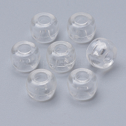 Cuentas de plástico transparente&nbsp;X-MACR-S272-19D