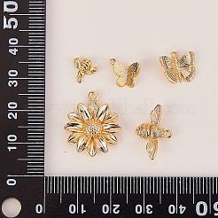 20 Stk. 5 Stil Messinganhänger&nbsp;KK-SZ0001-77