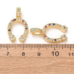 Pendentifs en laiton avec zircon cubique micro pavé&nbsp;KK-A304-28B-G