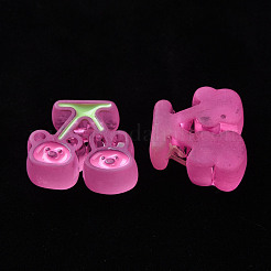 Abalorios de acrílico transparentes&nbsp;MACR-S374-04B-02