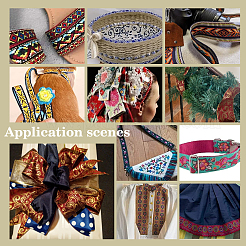 Garniture en polyester de style national&nbsp;OCOR-WH0074-14