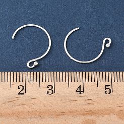 925 gancio per orecchini in argento sterling rodiato&nbsp;STER-E068-05S
